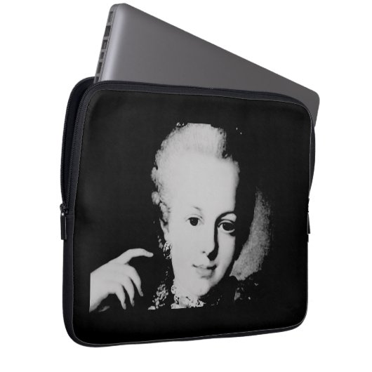 Portret van Marie Antoinette Maria Antonia Austria Laptop Sleeve (Voorkant Rechts)