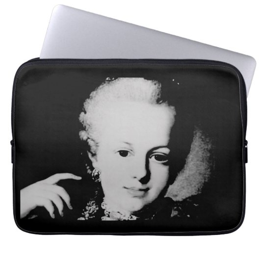 Portret van Marie Antoinette Maria Antonia Austria Laptop Sleeve (Voorkant)