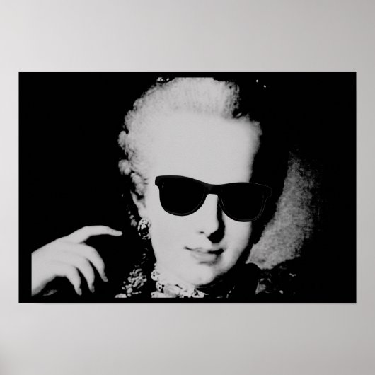 Portret van Marie-Antoinette Maria Antonia Austria Poster (Voorkant)