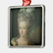 Portret van Marie-Antoinette Metalen Ornament (Links)