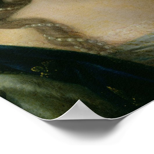 Portret van Marie-Antoinette Poster (Hoek)