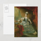 Portret van Marie Antoinette Queen of France Briefkaart (Voorkant / Achterkant)