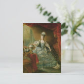 Portret van Marie Antoinette Queen of France Briefkaart (Staand voorkant)