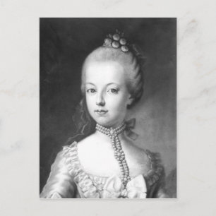 Portret van Marie-Antoinette van Habsbourg Briefkaart