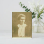 Portret van Marie Curie Briefkaart (Staand voorkant)