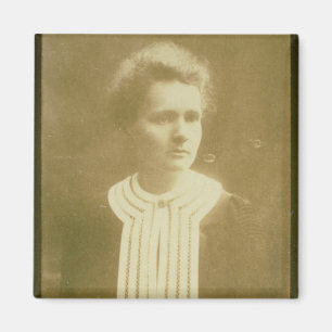 Portret van Marie Curie Magneet