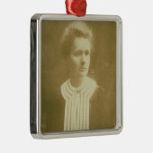 Portret van Marie Curie Metalen Ornament (Rechts)
