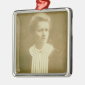 Portret van Marie Curie Metalen Ornament (Links)