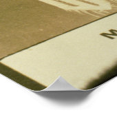 Portret van Marie Curie Poster (Hoek)