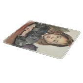 Portret van Marie (Cute Young Girl) Snijplank (Hoek)