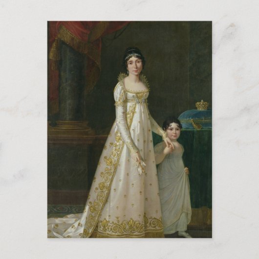 Portret van Marie-Julie Clary Queen van Napels Briefkaart (Voorkant)