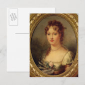 Portret van Marie-Louise de Hapsburg-Lorraine Briefkaart (Voorkant / Achterkant)