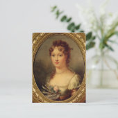 Portret van Marie-Louise de Hapsburg-Lorraine Briefkaart (Staand voorkant)