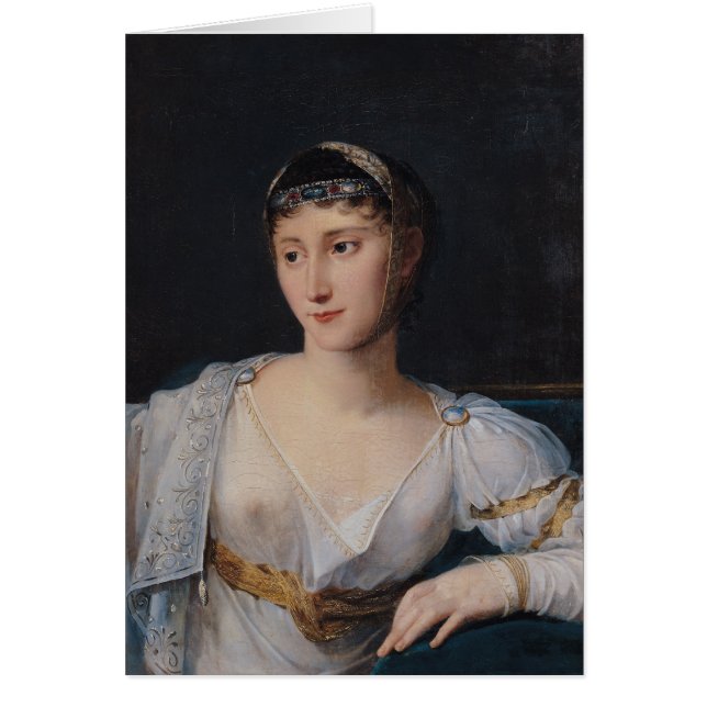 Portret van Marie-Pauline Bonaparte (Voorkant)