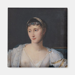 Portret van Marie-Pauline Bonaparte Magneet