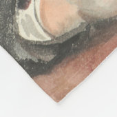 Portret van Marie (Schattig Jong Meisje) Fleece Deken (Hoek)