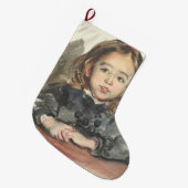 Portret van Marie (Schattig Jong Meisje) Grote Kerstsok (Voorkant (Hangend))