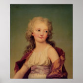 Portret van Marie-Therese Charlotte van Frankrijk Poster (Voorkant)