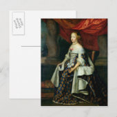 Portret van Marie-Therese van Oostenrijk Briefkaart (Voorkant / Achterkant)