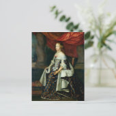 Portret van Marie-Therese van Oostenrijk Briefkaart (Staand voorkant)