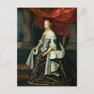 Portret van Marie-Therese van Oostenrijk Briefkaart