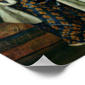 Portret van Marie-Therese van Oostenrijk Poster (Hoek)