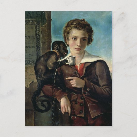 Portret van Marius Petipa in Ballet Briefkaart (Voorkant)