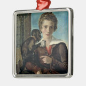 Portret van Marius Petipa in Ballet Metalen Ornament (Links)