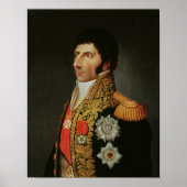 Portret van Marshal Charles Jean Bernadotte Poster (Voorkant)