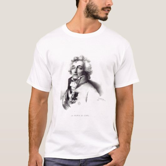 Portret van Marshal Charles-Joseph Prince T-shirt (Voorkant)