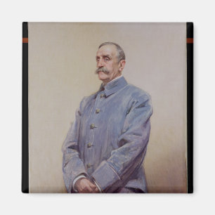 Portret van Marshal Ferdinand Foch 1920 Magneet