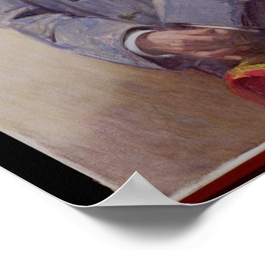 Portret van Marshal Ferdinand Foch 1920 Poster (Hoek)