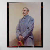 Portret van Marshal Ferdinand Foch 1920 Poster (Voorkant)