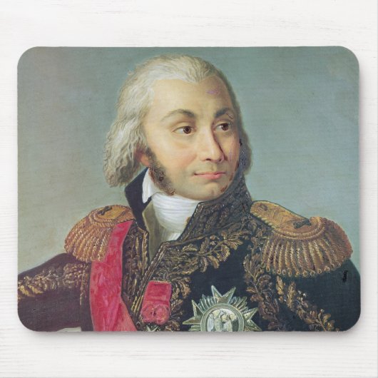 Portret van Marshal Jean-Baptiste Jourdan Muismat (Voorkant)
