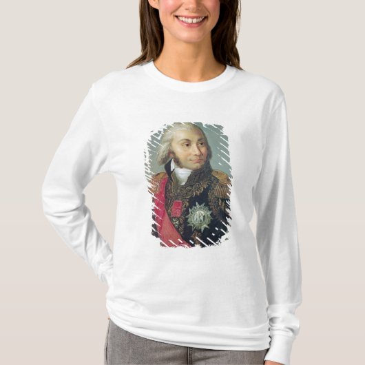 Portret van Marshal Jean-Baptiste Jourdan T-shirt (Voorkant)