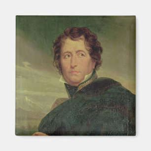 Portret van Marshal Jean de Dieu Nicolas Soult Magneet
