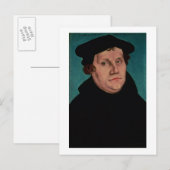 Portret van Martin Luther, 1529 Briefkaart (Voorkant / Achterkant)
