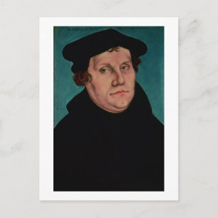 Portret van Martin Luther, 1529 Briefkaart