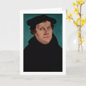 Portret van Martin Luther, 1529 Kaart (Gele Bloem)