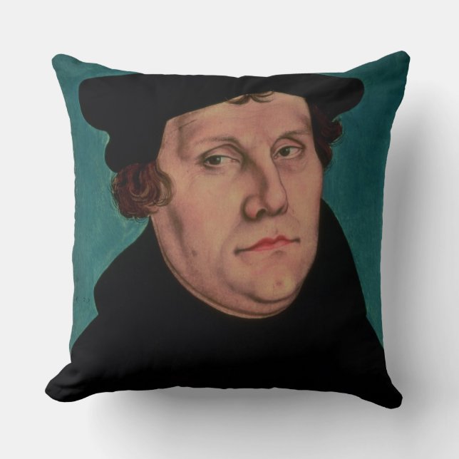 Portret van Martin Luther, 1529 Kussen (Voorkant)