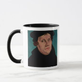 Portret van Martin Luther, 1529 Mok (Links)