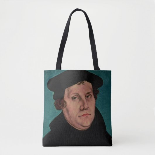 Portret van Martin Luther, 1529 Tote Bag (Voorkant)
