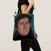 Portret van Martin Luther, 1529 Tote Bag (Dichtbij)