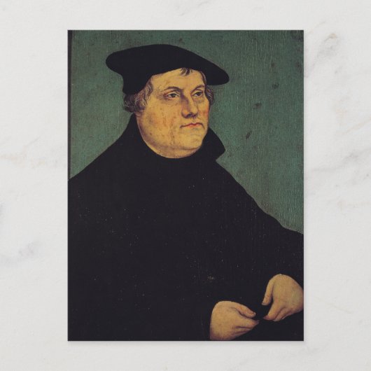 Portret van Martin Luther 1543 Briefkaart (Voorkant)