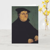 Portret van Martin Luther 1543 Kaart (Gele Bloem)