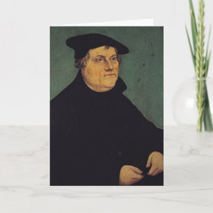 Portret van Martin Luther 1543 Kaart