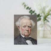 Portret van Martin van Buren Feestdagenkaart (Staand voorkant)
