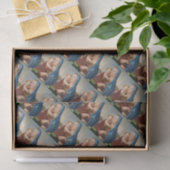 Portret van Mary Holding Baby Jesus Tissuepapier (Geschenk)