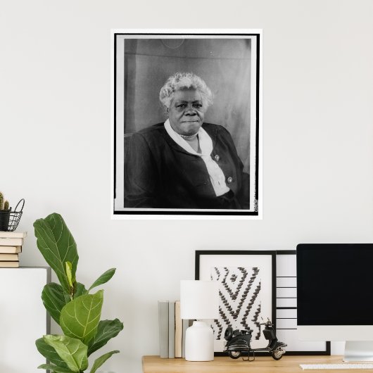 Portret van Mary McLeod Bethune Poster (Thuiskantoor)