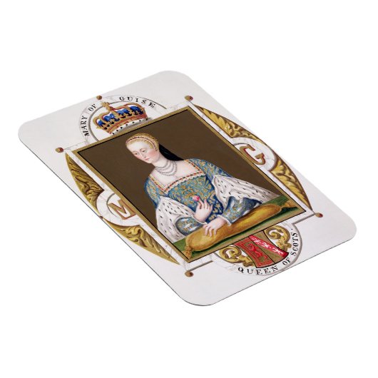 Portret van Mary of Guise (1515-60) koningin van S Magneet (Rechterzijde)